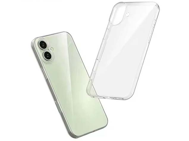 Ultra Thin Gel Case for iPhone 16 - Clear