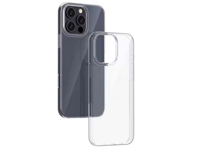 Ultra Thin Gel Case for iPhone 16 Pro Max - Clear Soft Cover