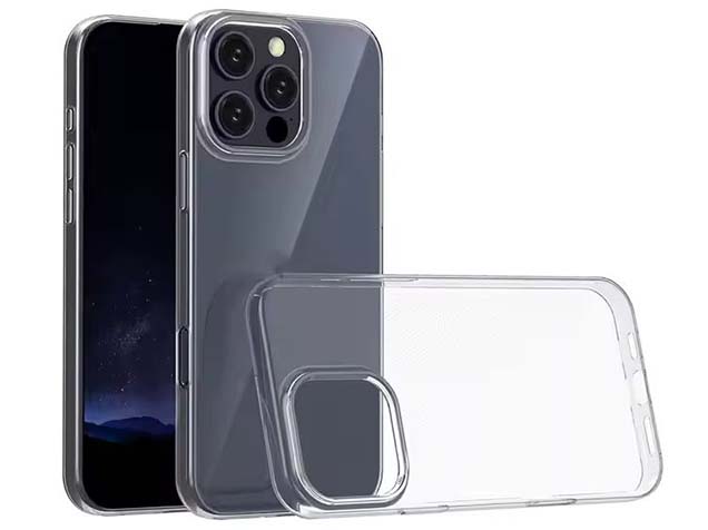 Ultra Thin Gel Case for iPhone 16 Pro Max - Clear