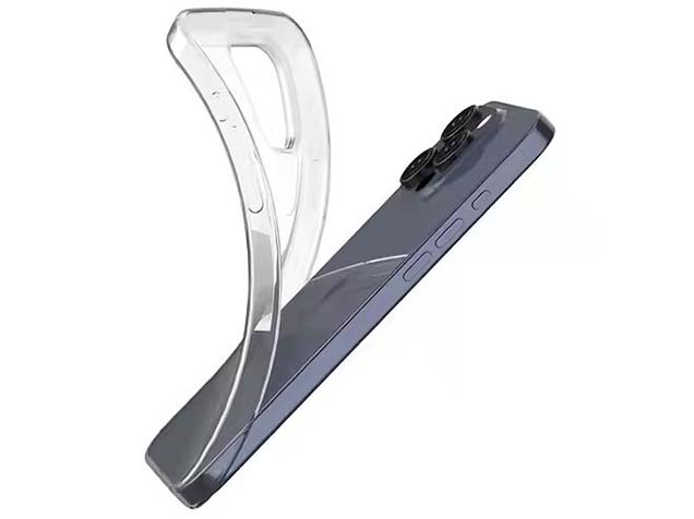Ultra Thin Gel Case for iPhone 16 Pro Max - Clear