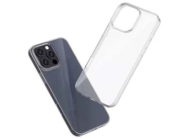 Ultra Thin Gel Case for iPhone 16 Pro Max - Clear