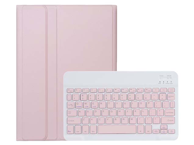Keyboard and Case for iPad Pro 11 (2024) - Pink Keyboard