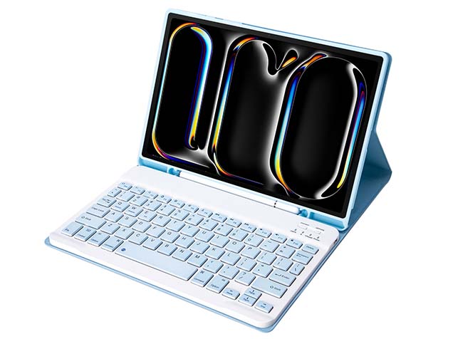 Keyboard and Case for iPad Pro 11 (2024) - Baby Blue