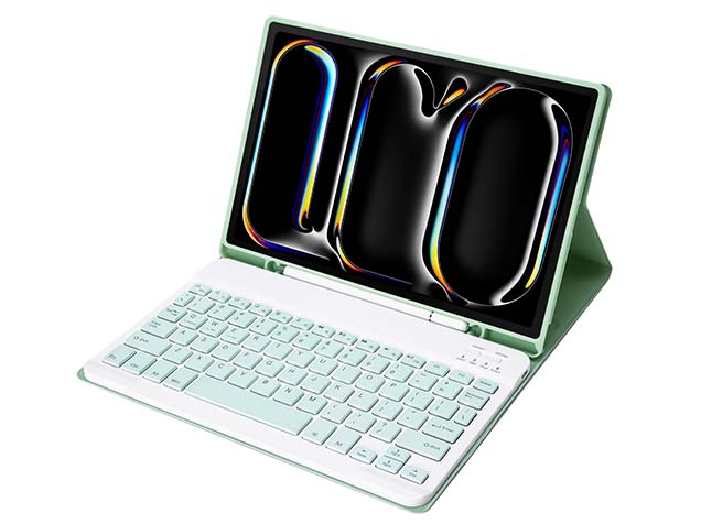 Keyboard and Case for iPad Pro 11 (2024) - Mint