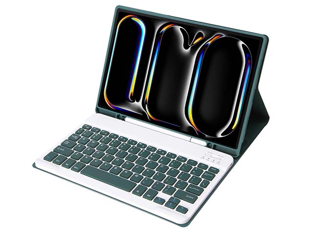 Keyboard and Case for iPad Pro 11 (2024) - Teal