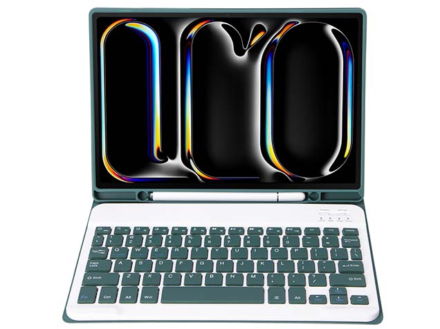 Keyboard and Case for iPad Pro 11 (2024) - Teal