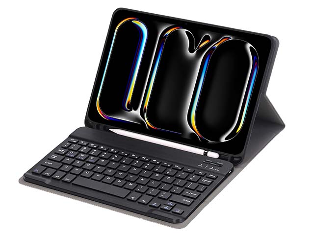 Keyboard and Case for iPad Pro 11 (2024) - Black