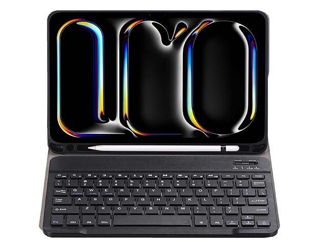 Keyboard and Case for iPad Pro 11 (2024) - Black