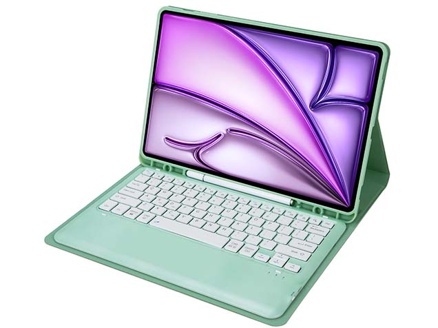 Keyboard and Case for iPad Air 13 (2024) - Mint