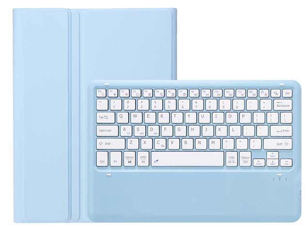 Keyboard and Case for iPad Air 13 (2024) - Baby Blue Keyboard