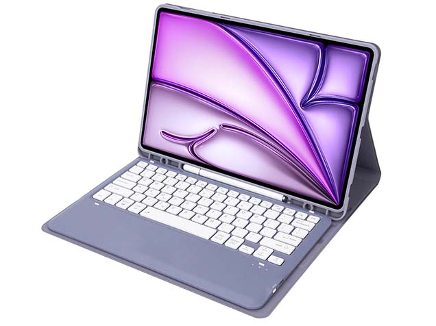 Keyboard and Case for iPad Air 13 (2024) - Slate