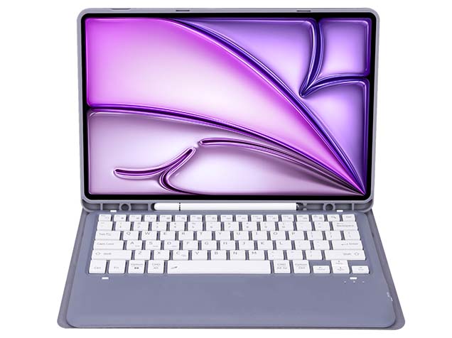 Keyboard and Case for iPad Air 13 (2024) - Slate