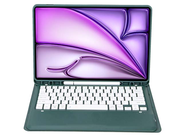 Keyboard and Case for iPad Air 13 (2024) - Teal