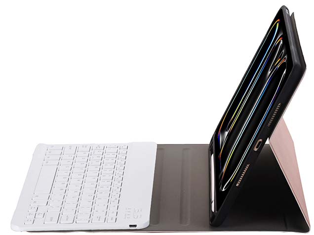 Keyboard and Case for iPad Air 13 (2024) - Rose Gold