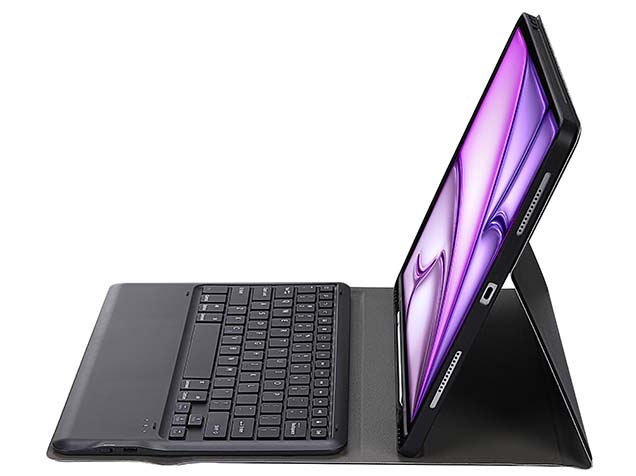 Keyboard and Case for iPad Air 13 (2024) - Black