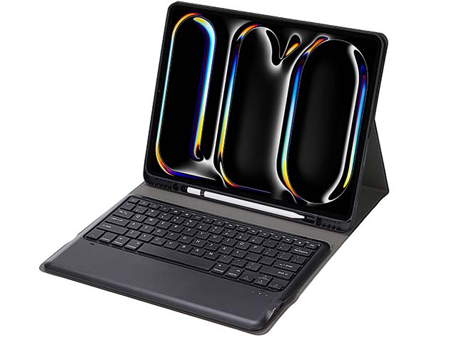 Keyboard and Case for iPad Pro 13 (2024) - Black