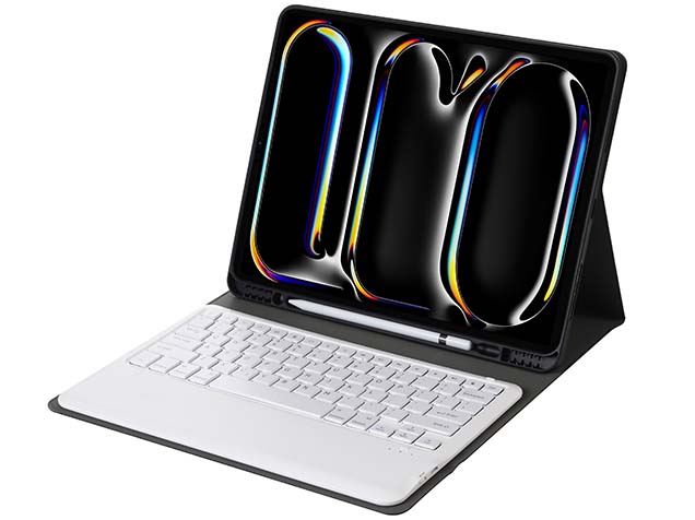 Keyboard and Case for iPad Pro 13 (2024) - Rose Gold