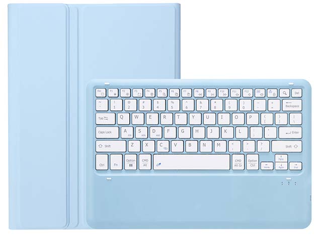 Keyboard and Case for iPad Pro 13 (2024) - Baby Blue Keyboard