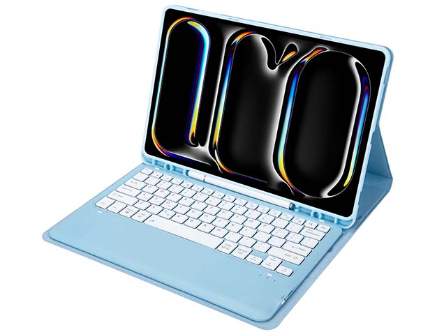 Keyboard and Case for iPad Pro 13 (2024) - Baby Blue