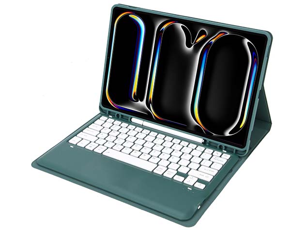 Keyboard and Case for iPad Pro 13 (2024) - Teal