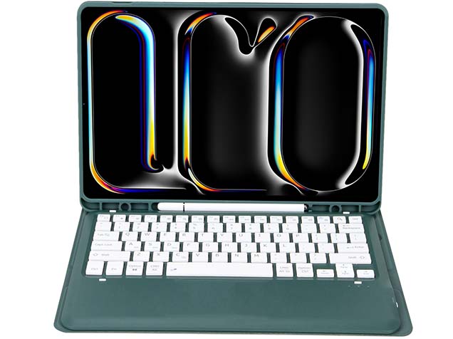 Keyboard and Case for iPad Pro 13 (2024) - Teal