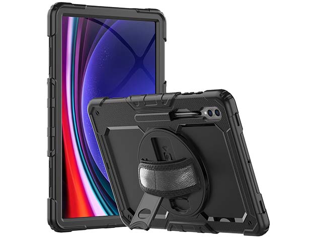 Rugged Impact Case for Samsung Galaxy Tab S10+ - Classic Black