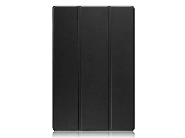 Slim Synthetic Leather Flip Case with Stand for Samsung Galaxy Tab S10 Ultra - Black