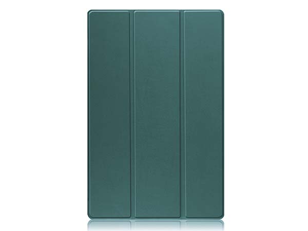 Slim Synthetic Leather Flip Case with Stand for Samsung Galaxy Tab S10 Ultra - Teal