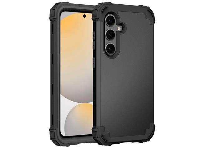 Defender Case for the Samsung Galaxy S24 FE - Black Impact Case