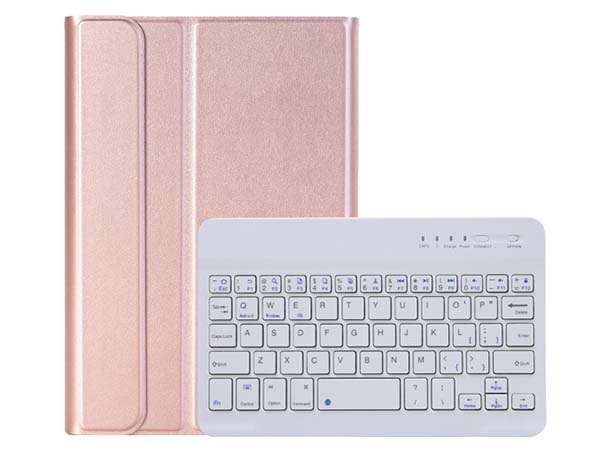 Smart Bluetooth Keyboard & Case for iPad mini 7 (2024 - A17 Pro) - Rose Gold Keyboard