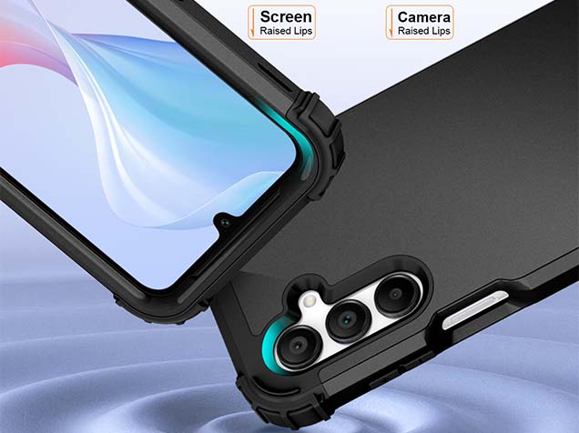 Defender Case for the Samsung Galaxy A16 - Black