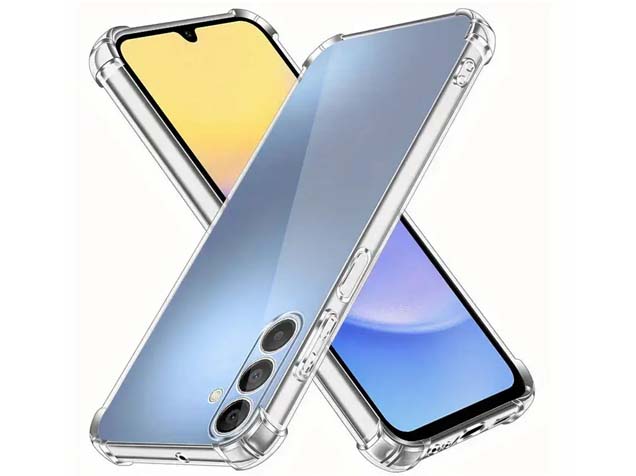 Gel Case with Bumper Edges for Samsung Galaxy A16 - Clear Soft Cover