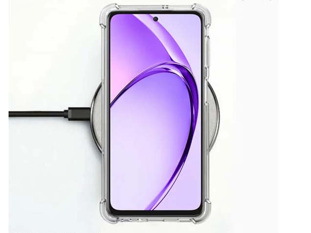 Gel Case with Bumper Edges for OPPO A40 - Clear