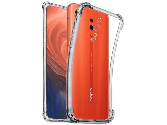 Gel Case with Bumper Edges for OPPO Reno Z - Clear