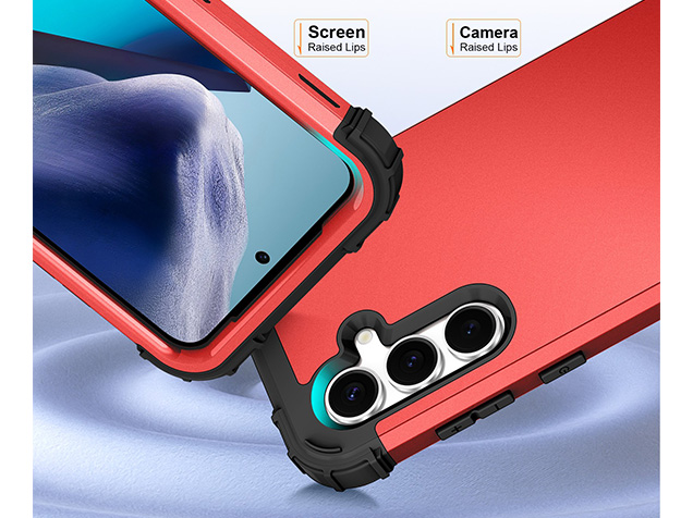 Defender Case for the Samsung Galaxy S25 - Red