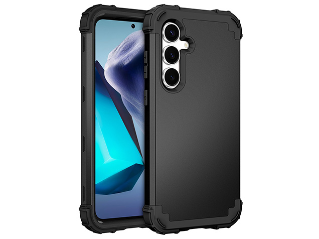 Defender Case for the Samsung Galaxy S25+ - Black Impact Case