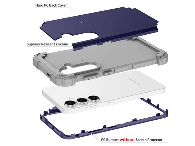 Defender Case for the Samsung Galaxy S25+ - Navy