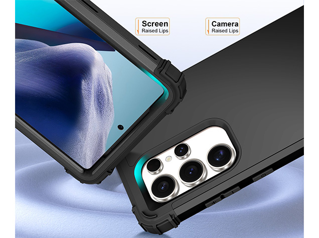 Defender Case for the Samsung Galaxy S25 Ultra - Black