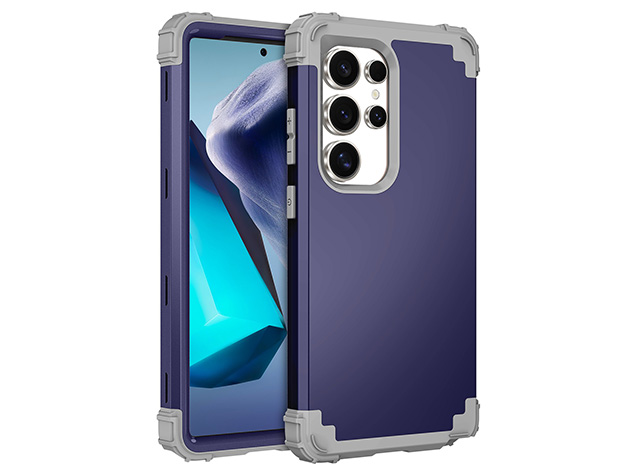 Defender Case for the Samsung Galaxy S25 Ultra - Navy Impact Case