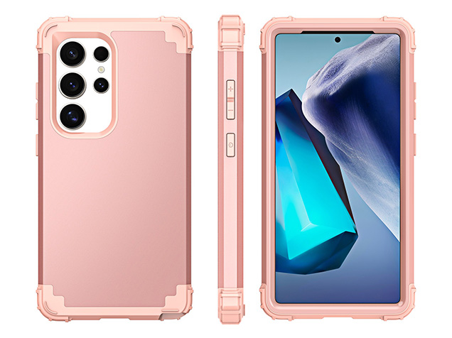 Defender Case for the Samsung Galaxy S25 Ultra - Pink