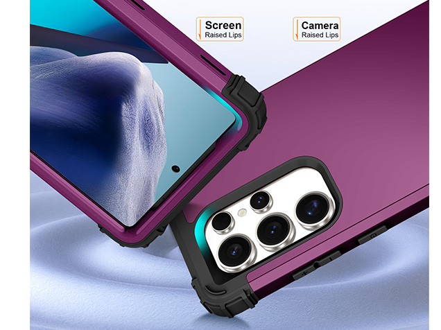 Defender Case for the Samsung Galaxy S25 Ultra - Plum