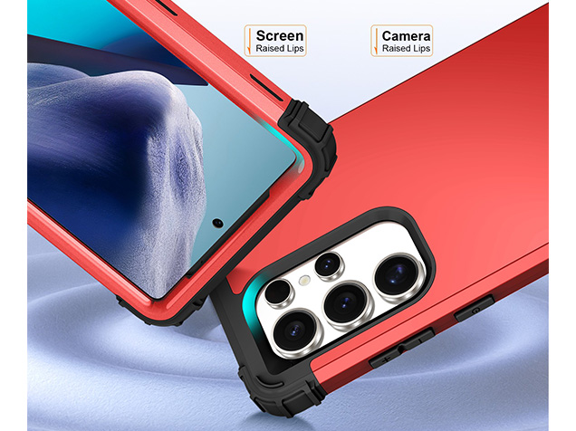 Defender Case for the Samsung Galaxy S25 Ultra - Red