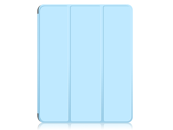Synthetic Leather Flip Case with Stand for iPad Air 13 inch (2025) - Baby Blue