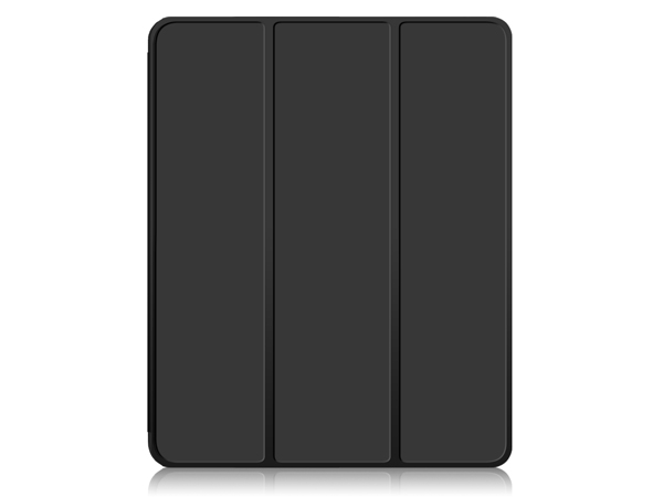 Synthetic Leather Flip Case with Stand for iPad Air 13 inch (2025) - Black