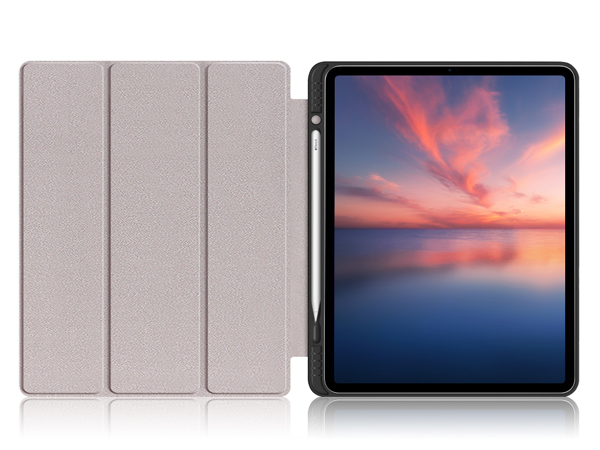Synthetic Leather Flip Case with Stand for iPad Air 13 inch (2025) - Lilac