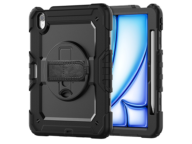 Rugged Impact Case for iPad Air 13 (2025) - Classic Black Impact Case