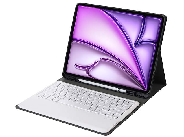 Keyboard and Case for iPad Air 13 (2025) - Rose Gold