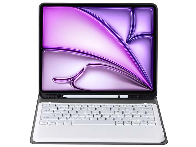 Keyboard and Case for iPad Air 13 (2025) - Rose Gold
