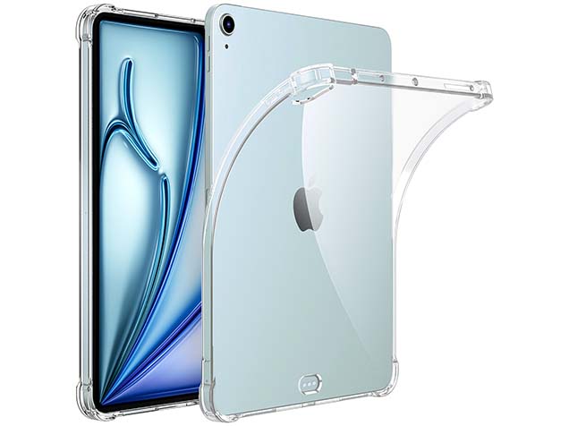 Gel Case with Bumper Edges for iPad Air 11 (2025) - Clear Soft Cover