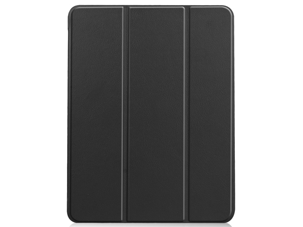 Synthetic Leather Flip Case with Stand for iPad Air 11 inch (2025) - Black
